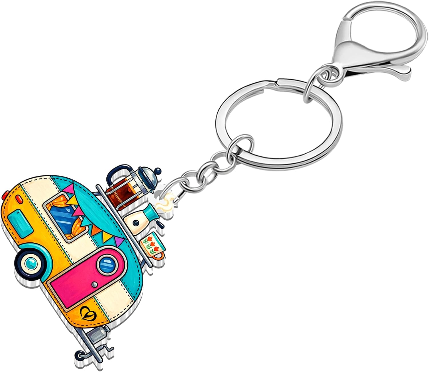 WEVENI Camper Keychain RV Accessories Camping Gifts Traveler image 3