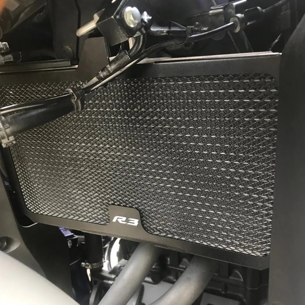 Radiator Grille Guard Cover, for Y&AMAHA YZF-R3 YZF R3 YZFR3 2015 2016 2017 2018 2019 2020 2021 2022 2023 Motorcycle Radiator Grille Guard Cover Protector