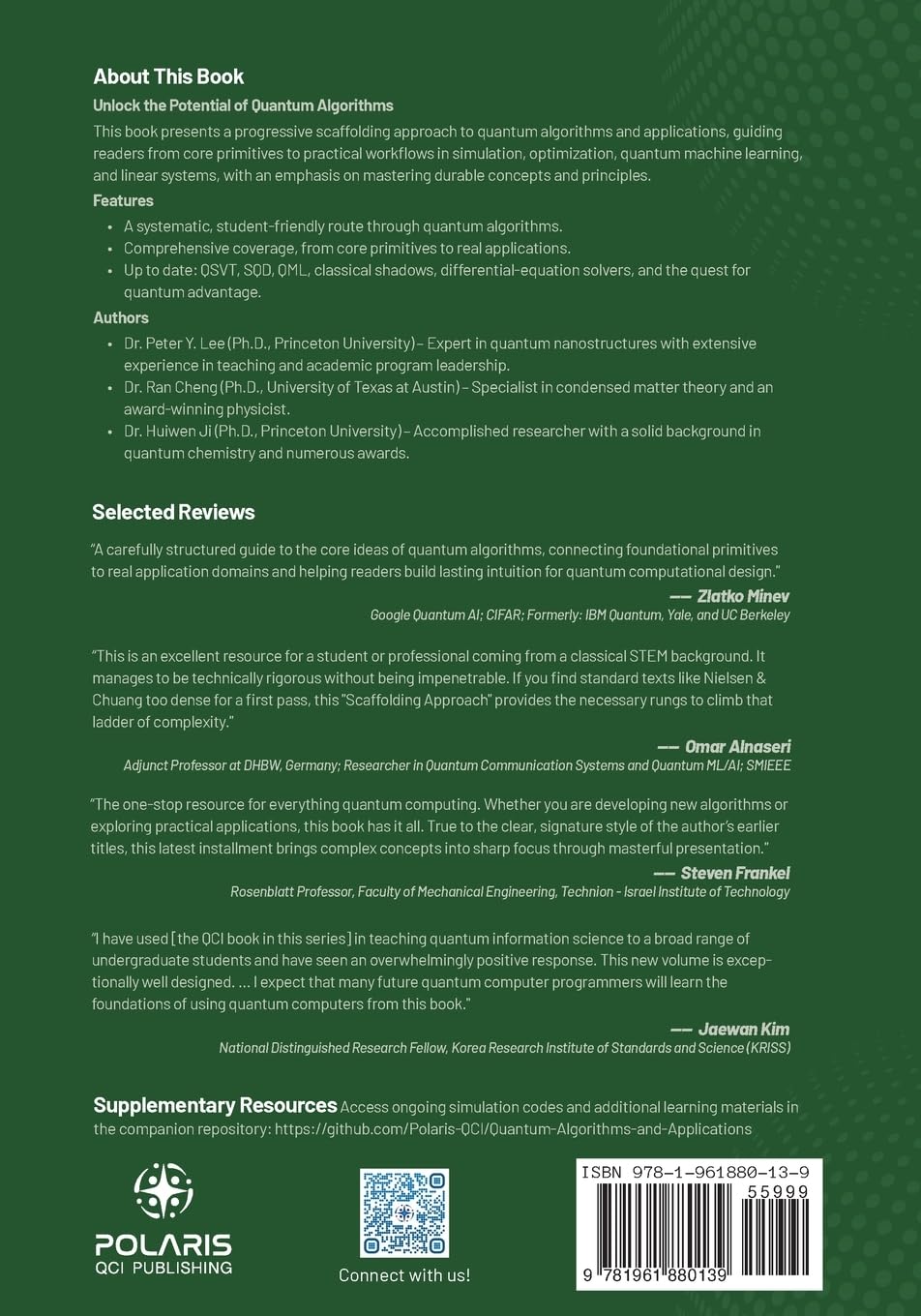 Quantum Algorithms and Applications: A Scaffolding Approach (Vol 2) (The Scaffolding Series)