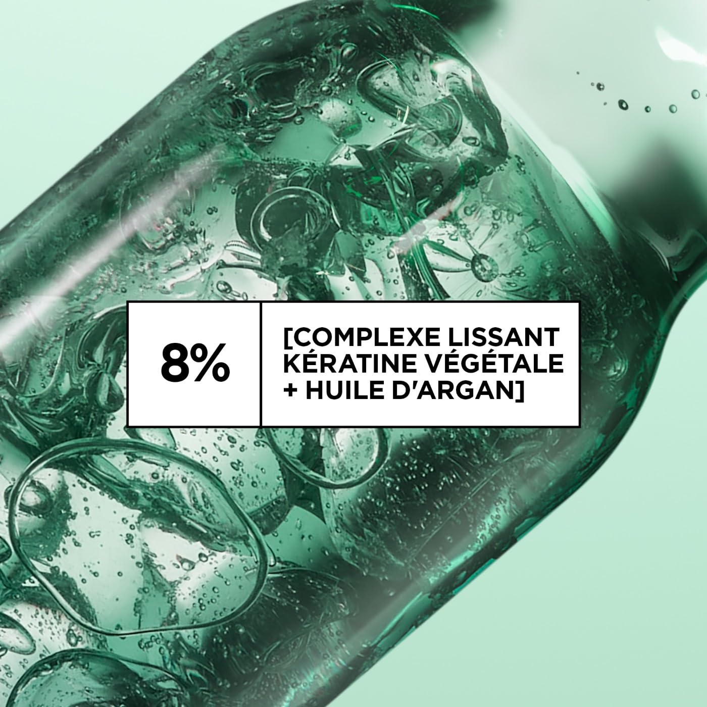 Garnier Fructis Diamond Liss - Spray Cheveux Lissant Brillance Diamant pour Cheveux Lisses & Brillants - Thermo Protecteur - Kératine Végétale & Huile d'Argan - Anti-Frisottis - Anti-Humidité - 150 ml