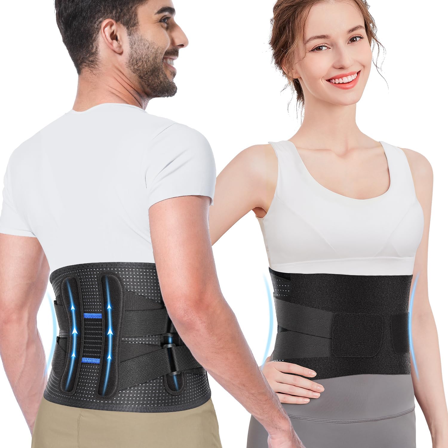 Sponsored Ad – SYOSI Back Brace for Men and Women Lower Back, Instant Back Pain Relief from Injury, Herniated Disc, Sciatica and Scoliosis, Breathable Adjustable Lumbar Support Belt, Small (Waist 27.9-31.5Inch)