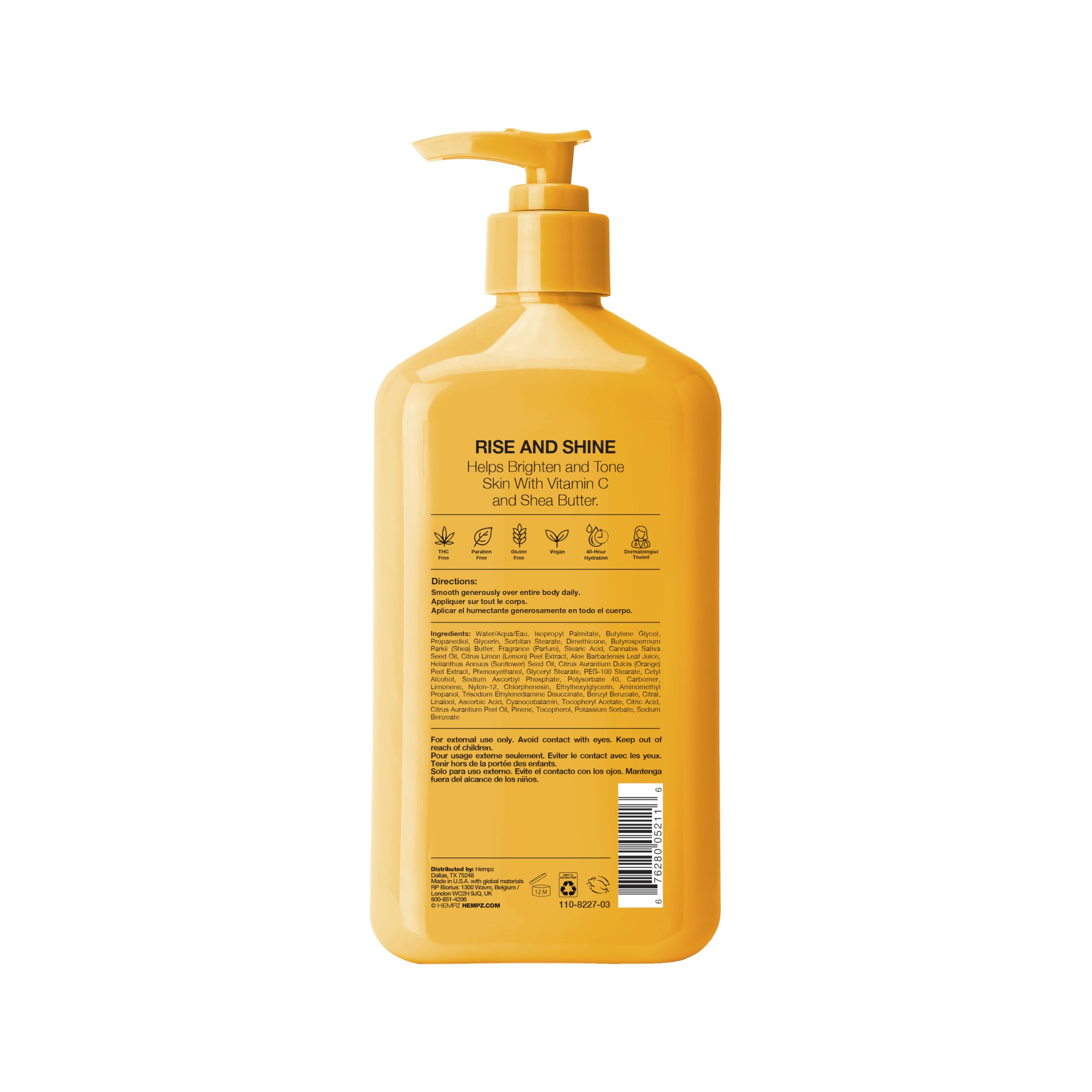 Amazon.com : Hempz Body Lotion - Citrus Blossom Limited Edition