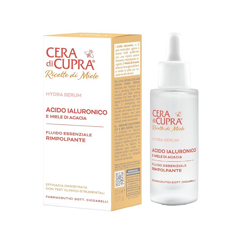 CERA DI CUPRA Sérum Concentrado com Ácido Hialurônico, 30 mL