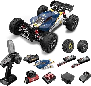MJXRC 16213 高速オフロードラジコンカー 45KM/H 2セットタイヤ+2種類ボディ ブラシレス オフロードバギー 技適認証済リモコンカー