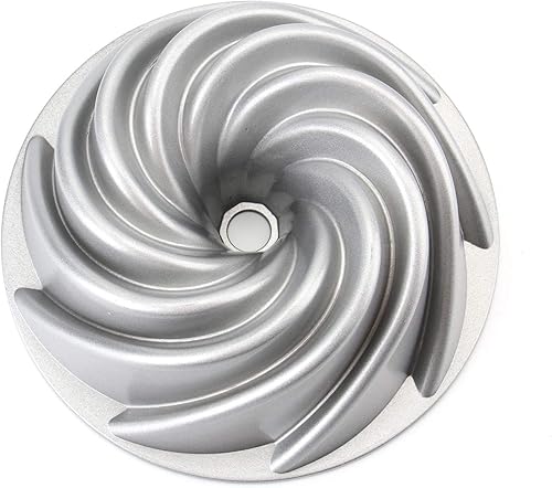 Miniatura 4 de Tosnail Molde para tartas estriado antiadherente de 9 pulgadas, molde redondo para tartas especiales y novedosas