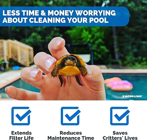 Miniatura 6 de HYDROTOOLS DE SWIMLINE - Rampa de escape original para salvar animales de FrogLog para piscinas y spas para todos los animales pequeños que entran a