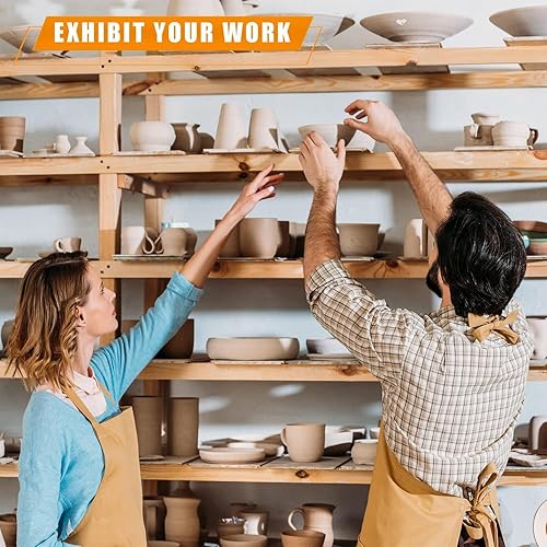 Miniatura 7 de LINPHCEY 30 herramientas de escultura de arcilla de cerámica, herramientas de arcilla polimérica, herramientas de tallado de madera, herramientas de