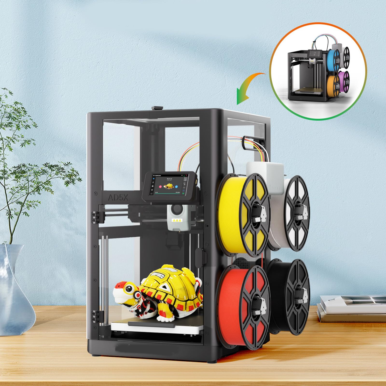 Pacchetto Custodia per Stampante 3D con riduzione del Rumore | Copertura con ritenzione del calore e smorzamento del rumore qualità stampa costante e
