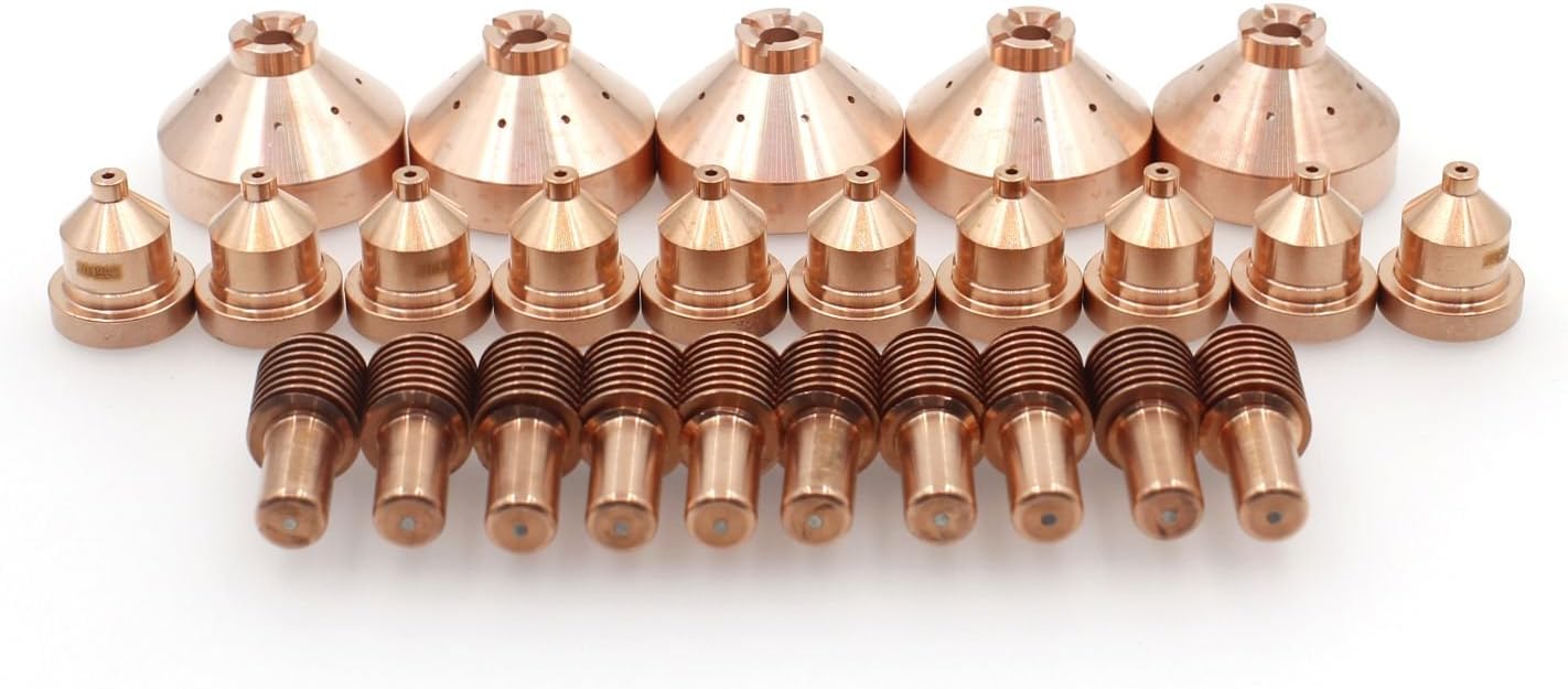 WeldingStop192047 Electrode 204325 Tip 204323 for Miller ICE-40C ICE-40T/TM Plasma Cutting Torch PK-25