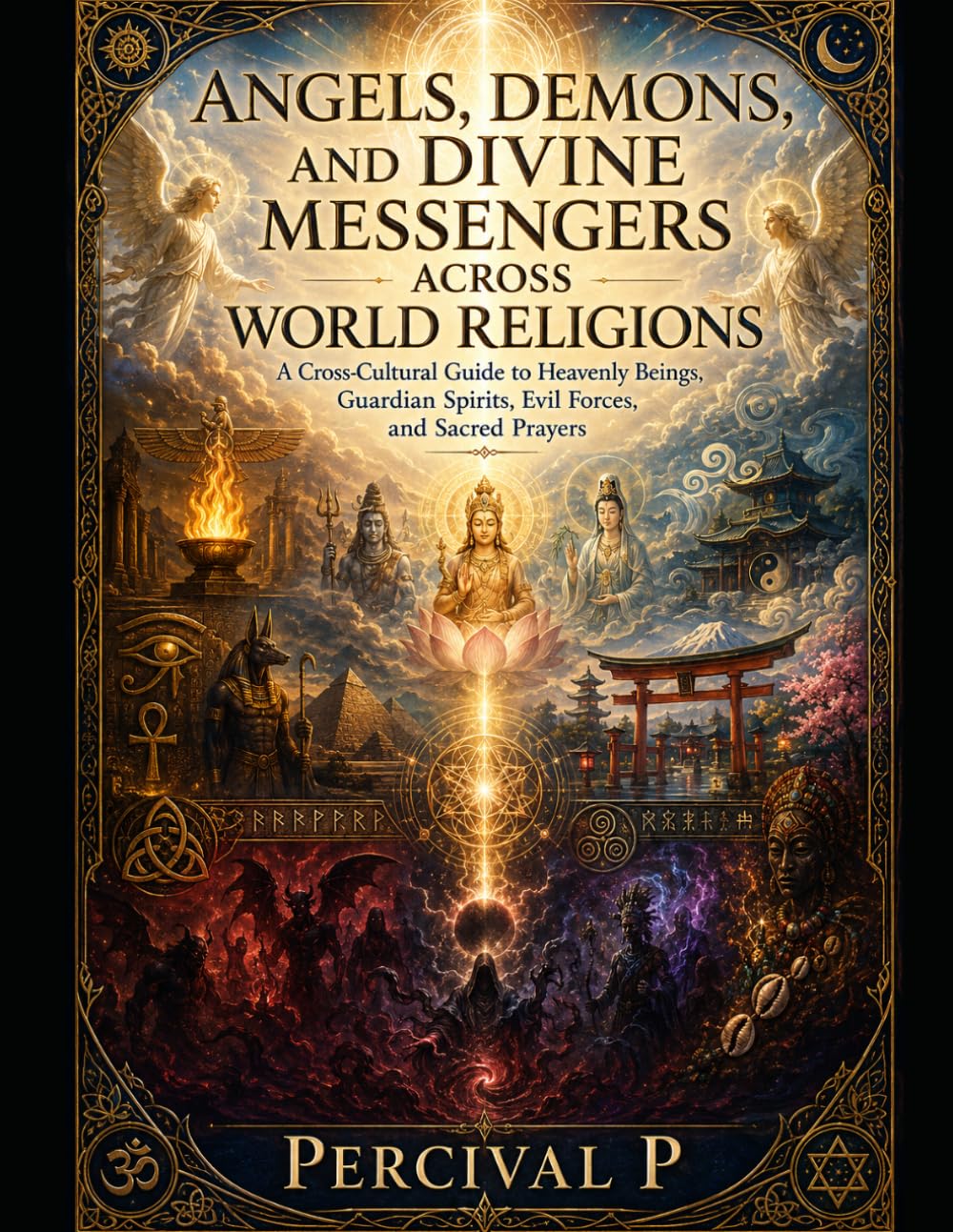 Angels, Demons, and Divine Messengers Across World Religions: A Cross-Cultural Guide to Heavenly Beings, Guardian Spirits, Evil Forces, and Sacred Prayers (The Sacred Awakening Series.)