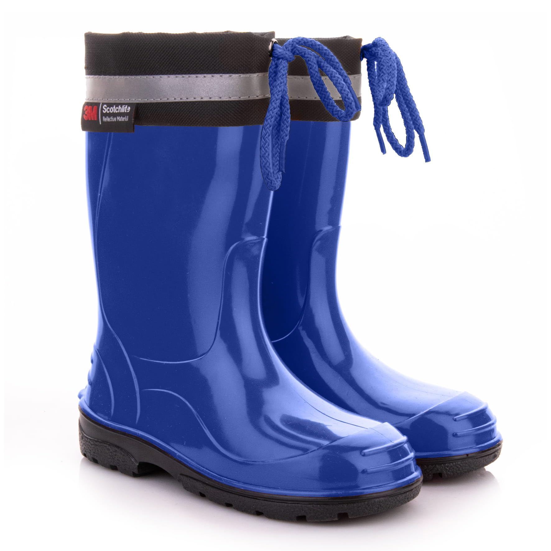 LEMIGO Kinder Gummistiefel Regenstiefel mit Stulpe KIM