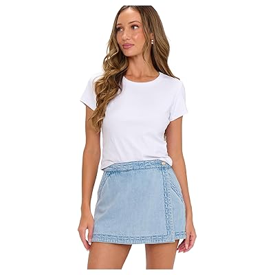 Show Me Your Mumu Wyatt Wrap Mini Skort Women