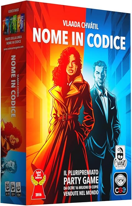 Cranio Creations - Nome in Codice, Seconda Edizione - Il Grande Classico dei Party Game in una Nuova Veste - Edizione in Lingua Italiana