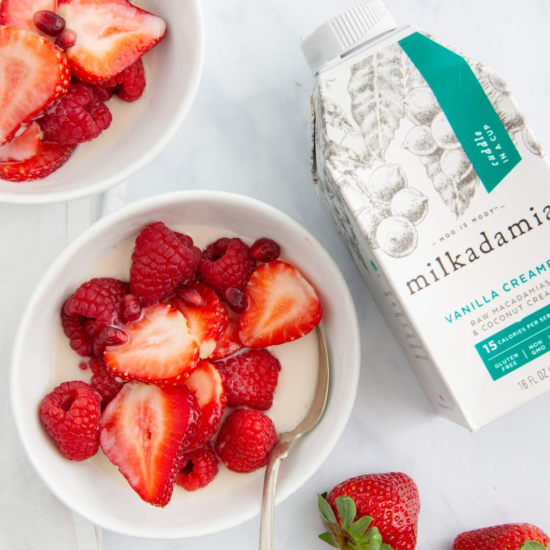 Amazon.com: MILKADAMIA Creamer Macadamia Vanilla, 16 FZ : Grocery