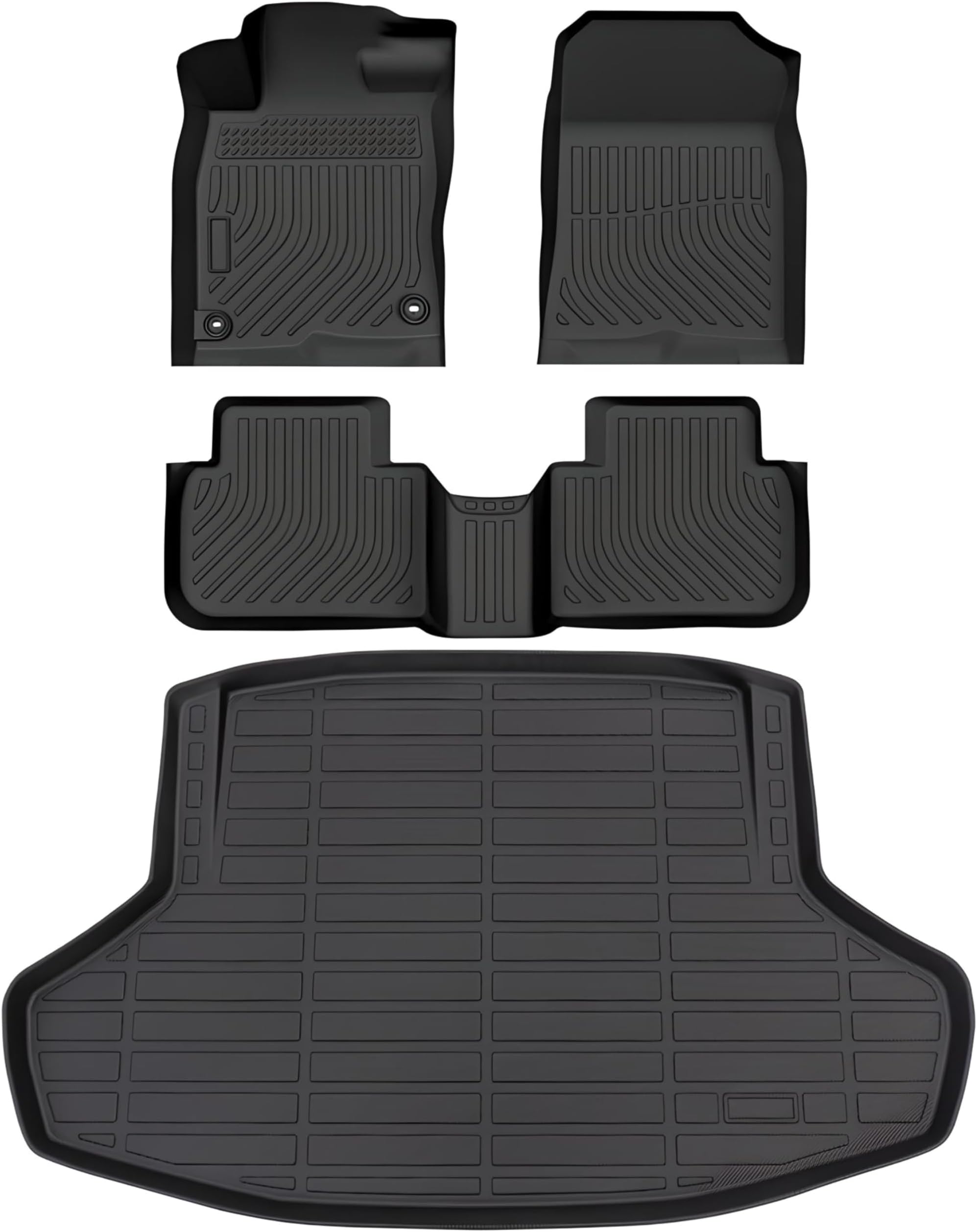 SUPER LINER Floor Mats Compatible for 20222024 Honda Civic