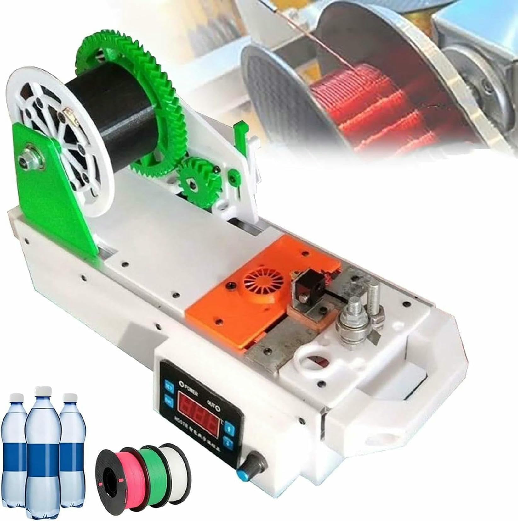 Machine de fabrication de filaments 3D de bureau 1000g/h v1