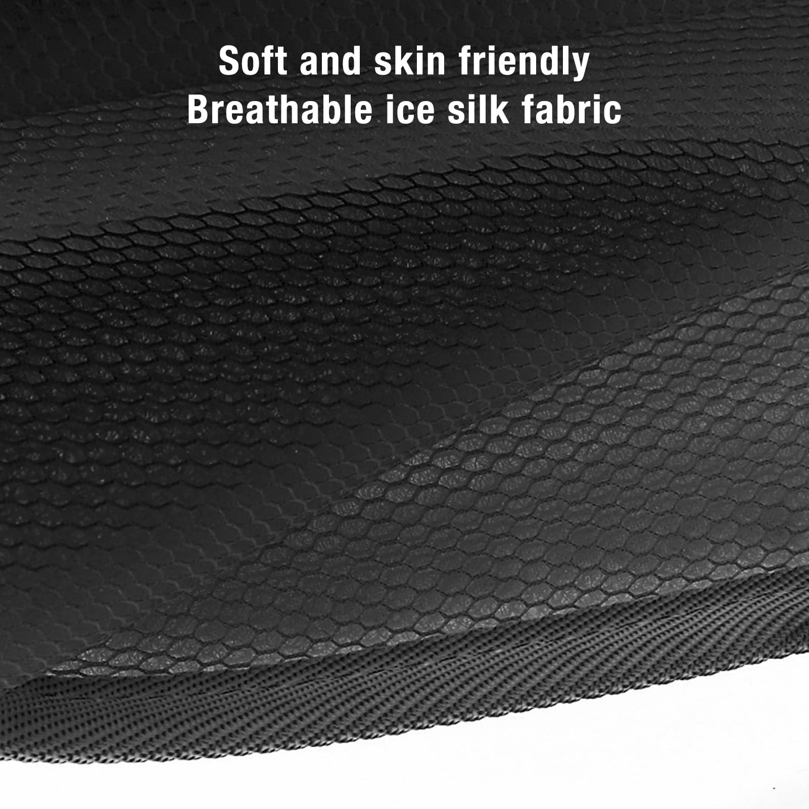 Almohadilla de refrigeración para Asiento de Coche, 3 Niveles Ajustables de Velocidad, Universal, Transpirable, Lavable, silencioso y cómodo, Forro de cojín de