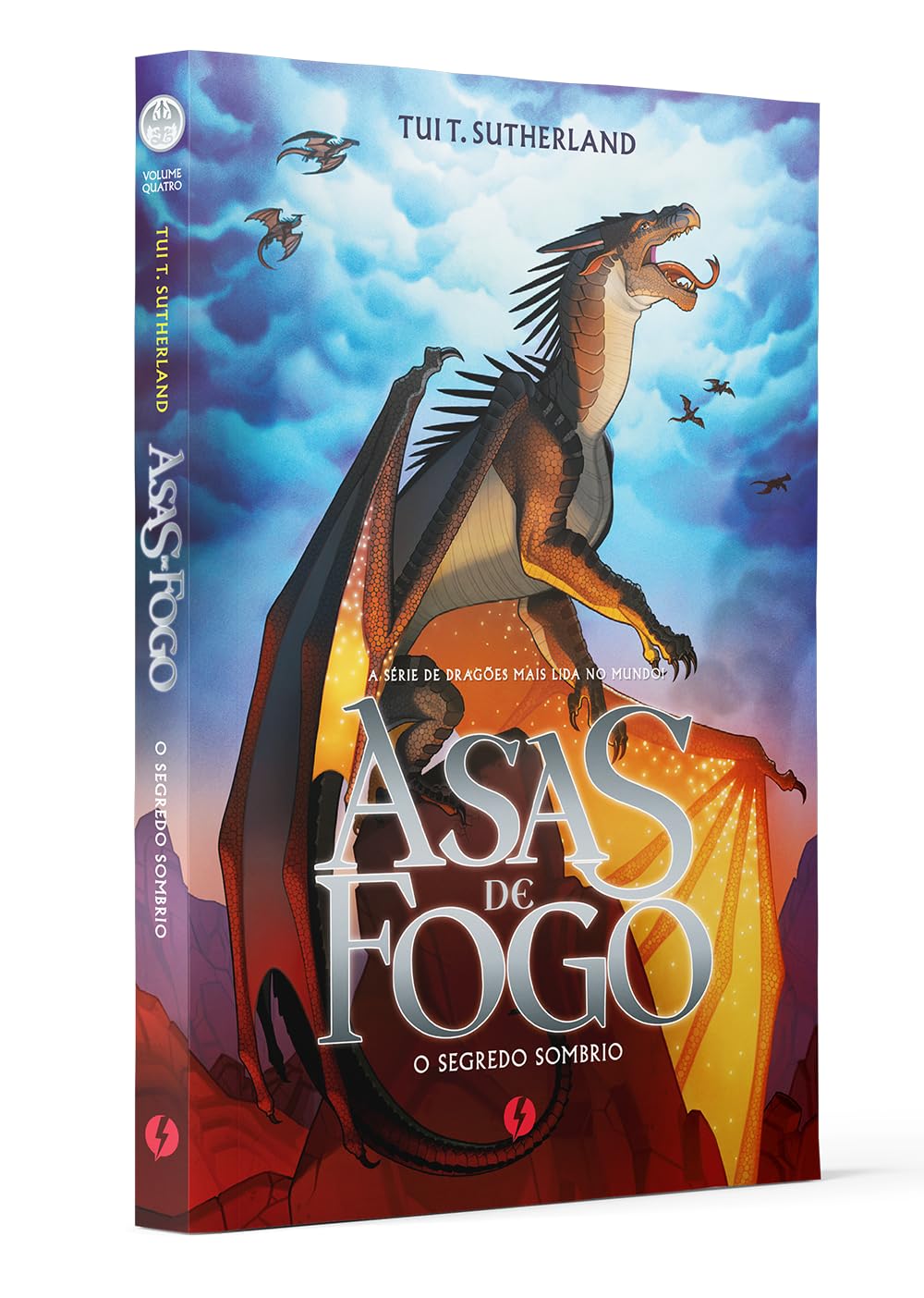 Capa de Asas de Fogo 4: O Segredo Sombrio