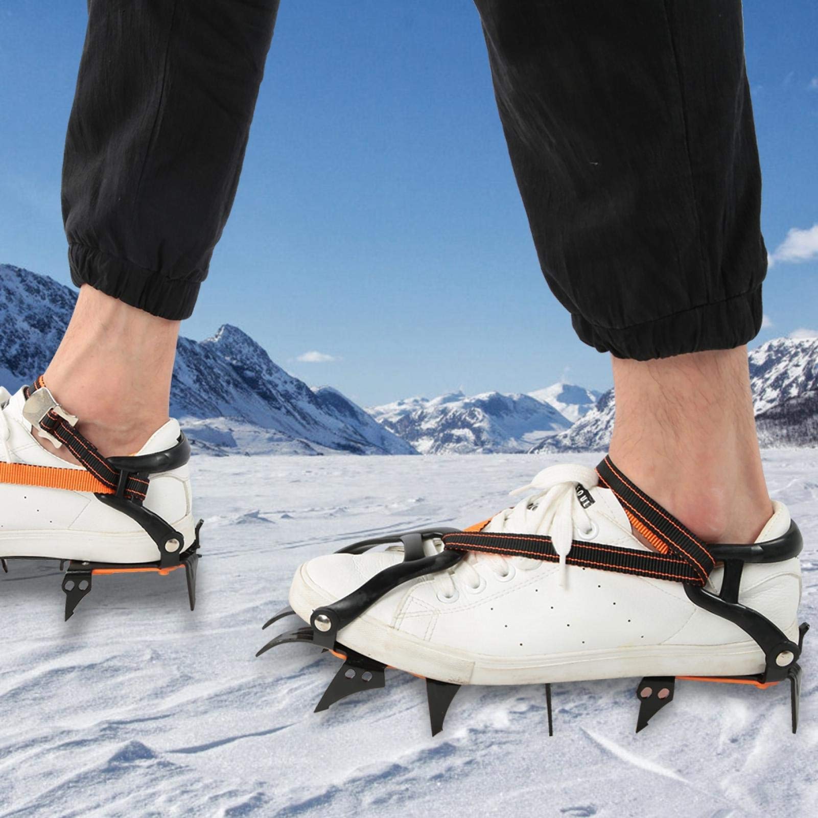 Ramponi a dodici denti Artiglio per arrampicata all'aperto Buona adattabilità, per kit da skate, per scalare la vetta