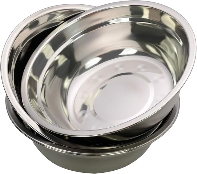 Ensemble de bols de mélange 4, Bols en acier inoxydable de cuisine