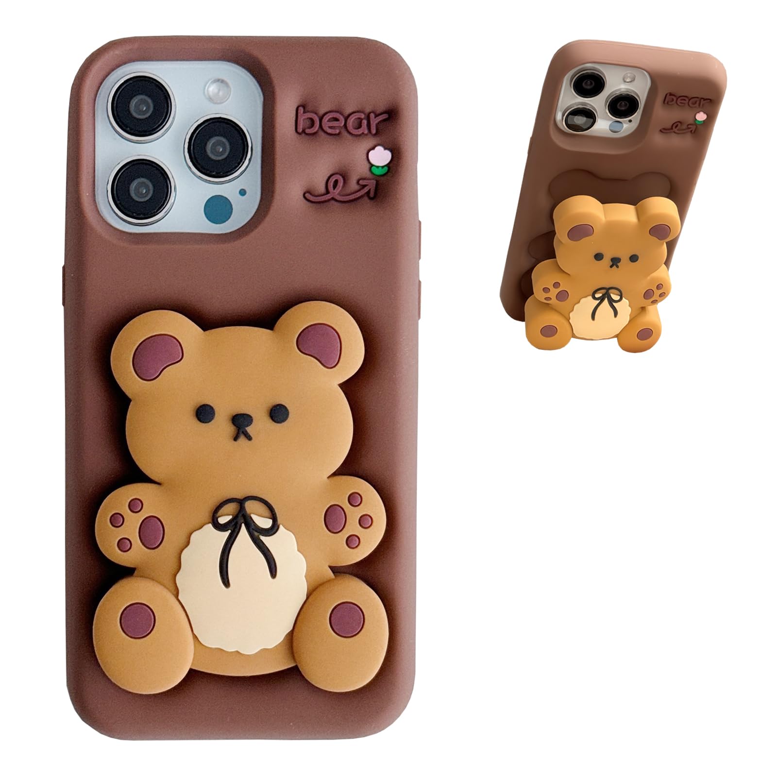 Amazon.co.jp: Yatchen iPhone用カワイイフォンケース、キーチェーン