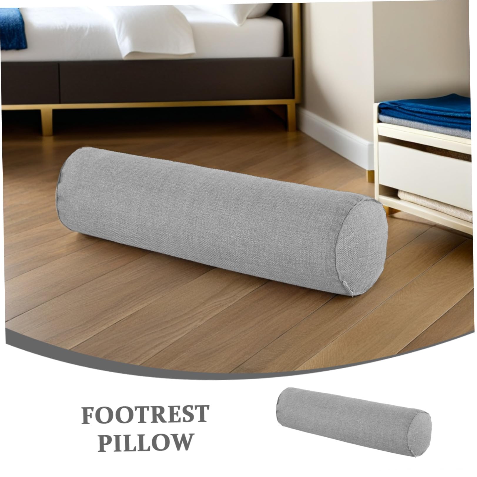 Gadpiparty Almohada de Masaje para Pies Almohada Cómoda de Apoyo para Reposapiés para Masajes y Relajación el Hogar o Spa para Piernas