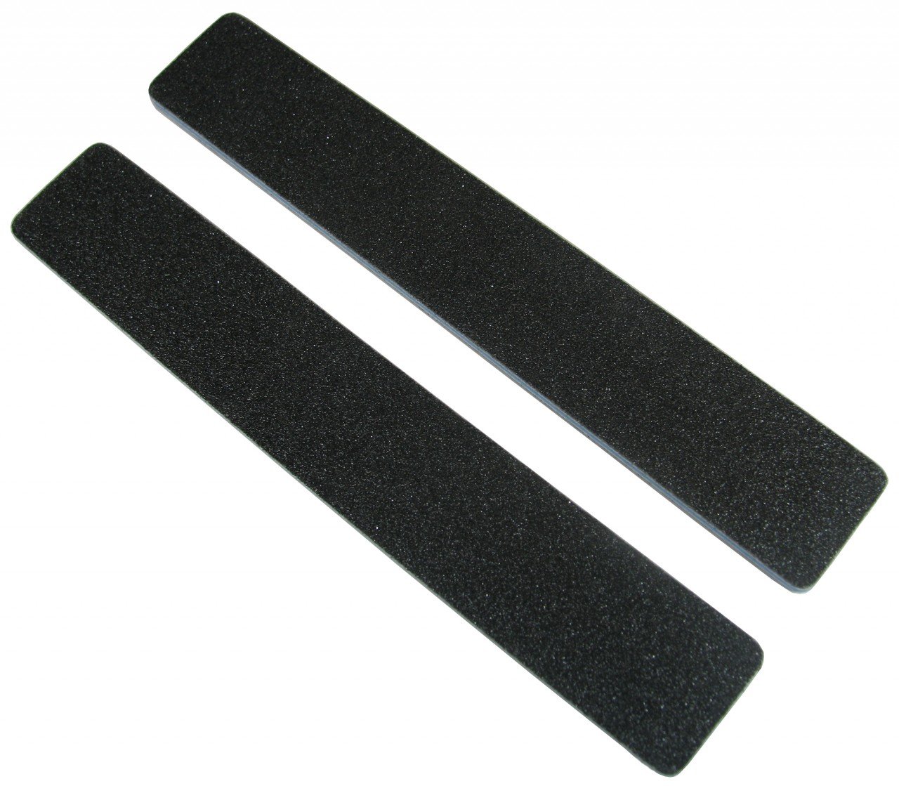 Premium Black 80/80 (Blu Ctr) 1-1/8" Wide Washable Jumbo Nail File 12 Pack