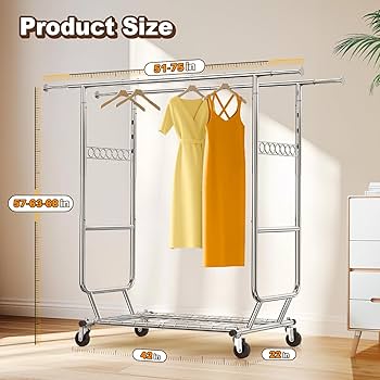 Amazon｜HOKEEPER ハンガーラック パイプハンガーラック 3ウェイ