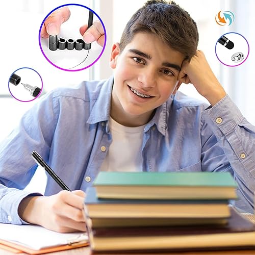 Miniatura 19 de Regalos para hombres Fidget Pen – Novedosos rellenos de calcetines de Navidad para adultos, regalo de elefante blanco, regalo de aniversario para él