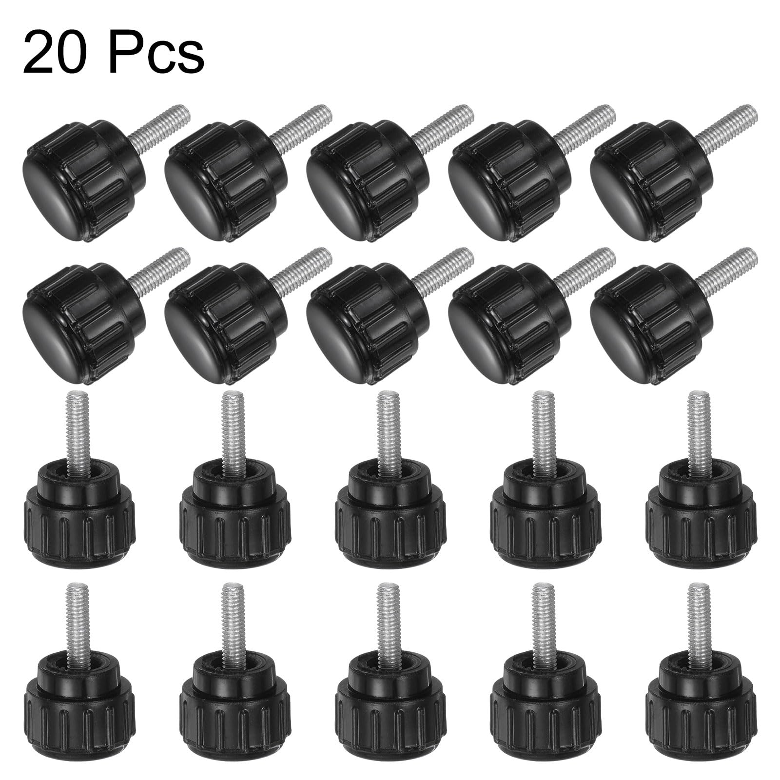 SOURCING MAP vis serrage molette 48mm Dia bouton Hex Prune Poignées M10