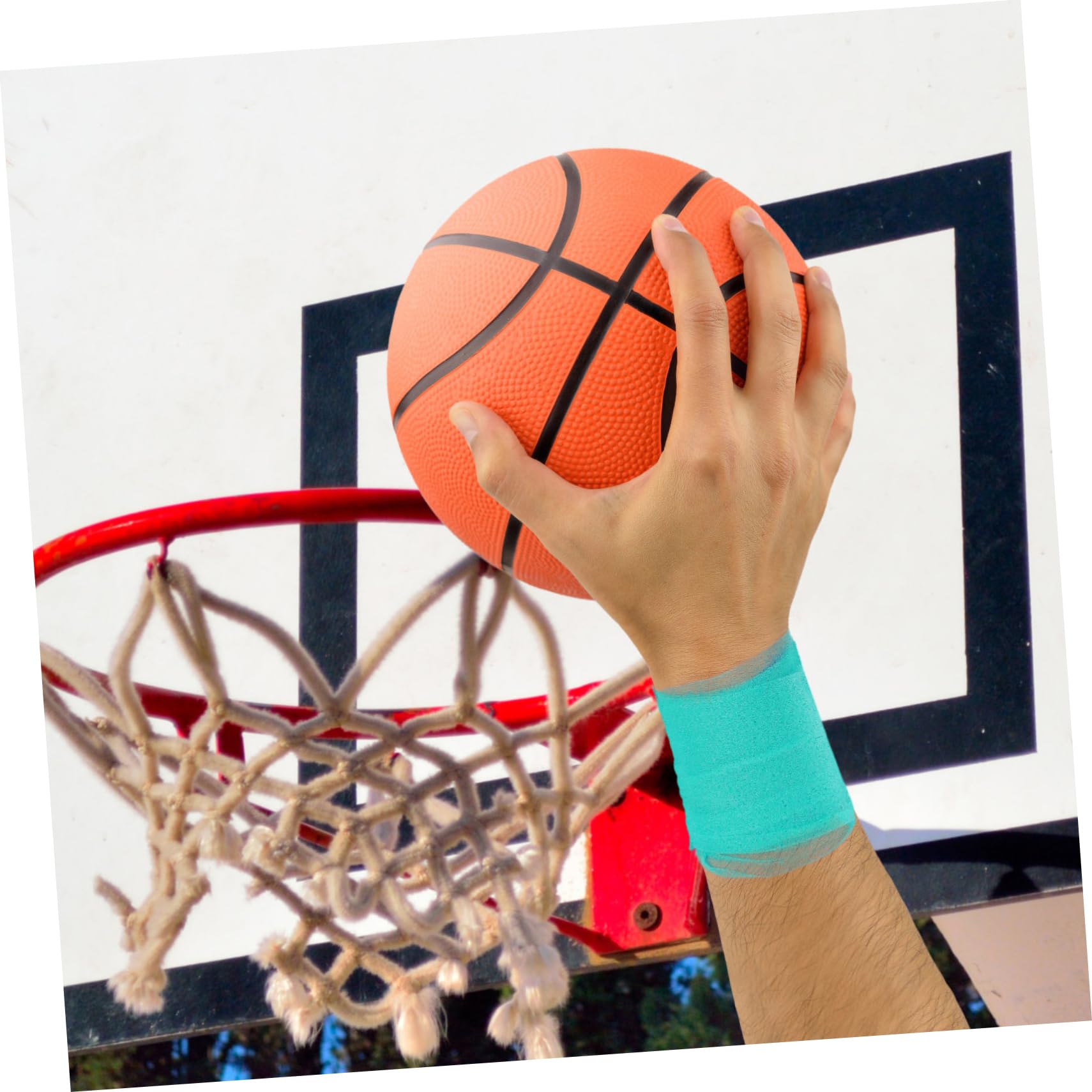 HAPINARY Multi-Function Athlete Tape Cuttable Sports Tape Breathable Elastic Bandage Wrap for Training