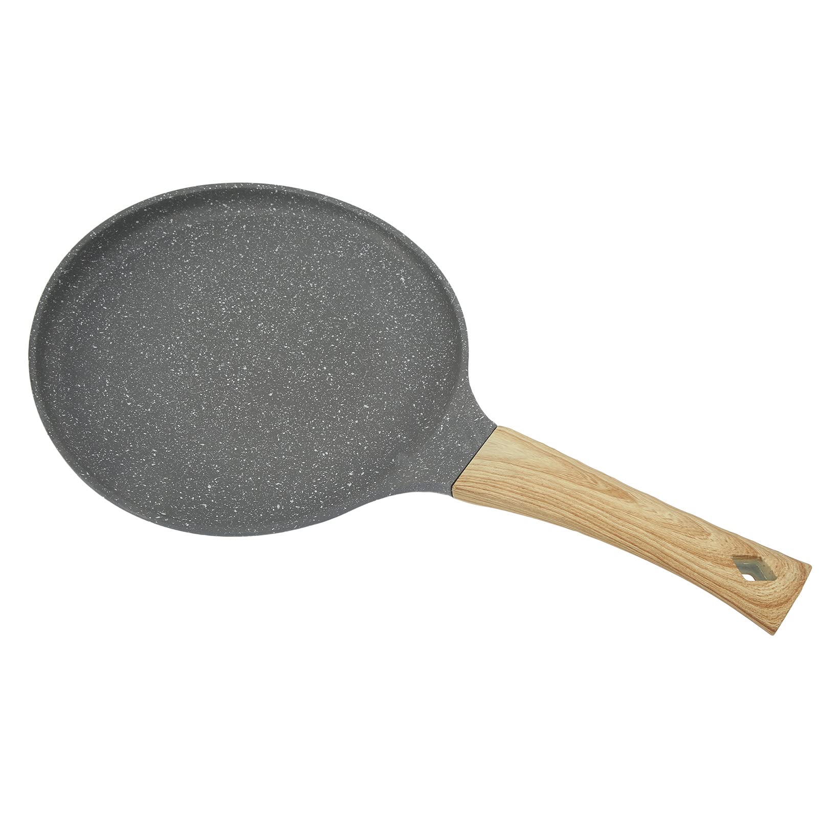 Padella Per Crepe, Padella Pancake, Kitchen Padella per crêpe, Stoviglie da Cucina in Lega di Alluminio a Fondo Piatto, per uova, omellete, tawa, roti(20cm)