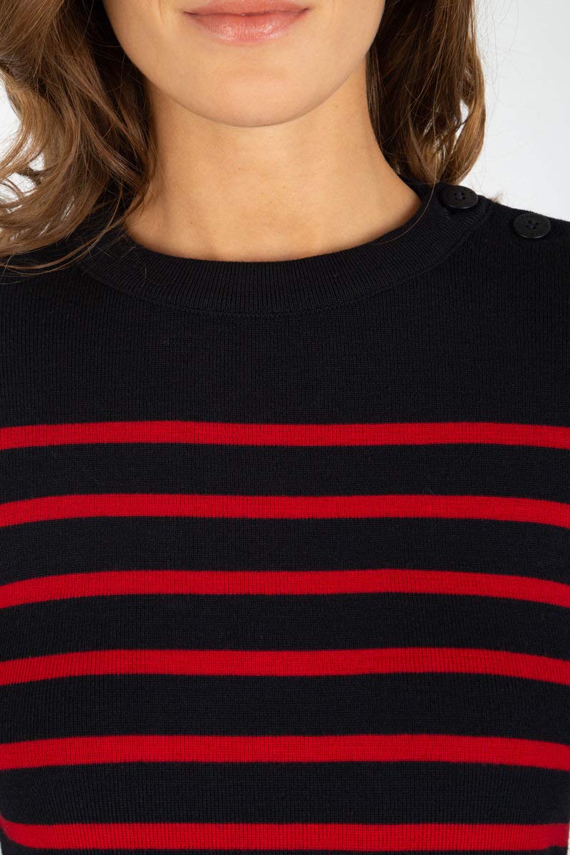Armor Lux Sweter Kobiety Pull Marin "Briac" Femme