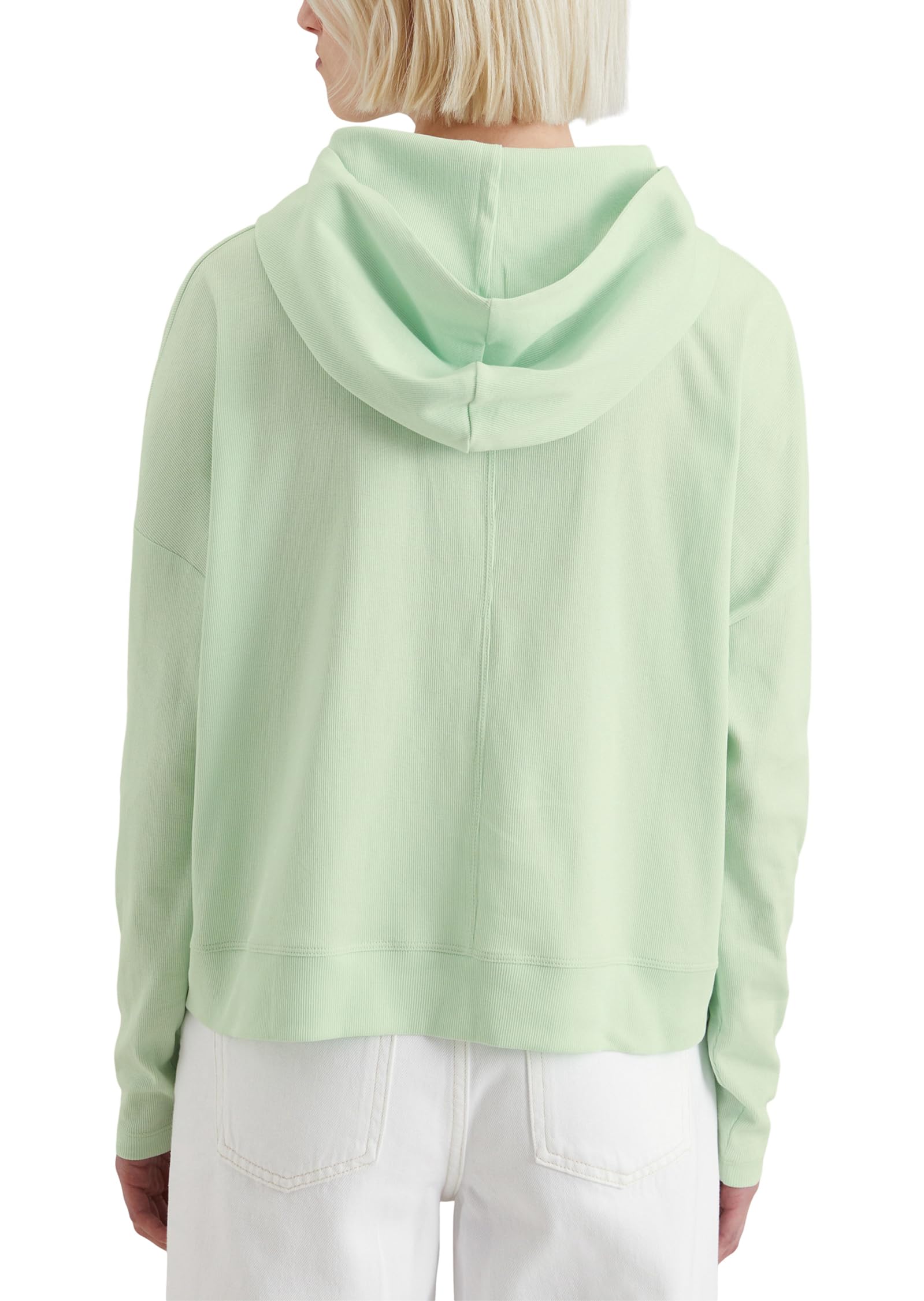 Marc OߴPolo Denim femmes sweat à capuche avec élasthanne relaxed fit, Vert (Mint Mist), L