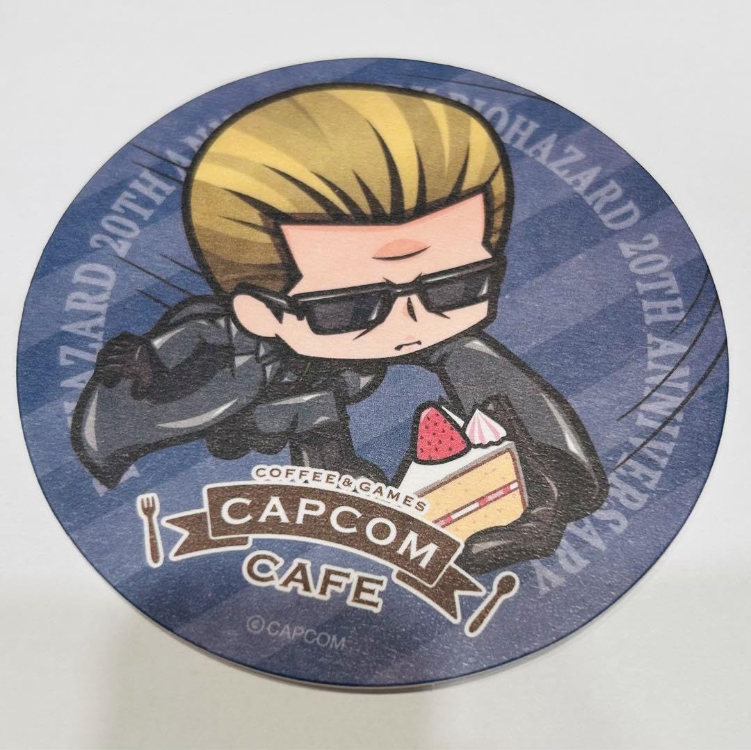 バイオハザード　【ウェスカー】 カプコンバー　缶バッジ バイオハザード 缶バッジ ジル クリス ウェスカー Amazon.co.jp