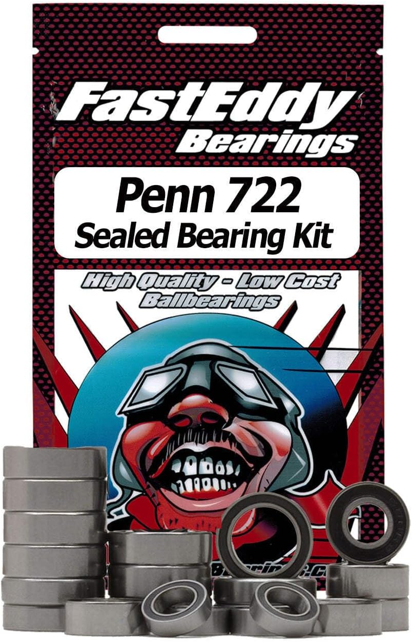 Penn 722 Spinfisher Fishing Reel Rubber Sealed Bearing Kit