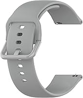 Vista 5 de RuenTech Compatible con las correas de reloj inteligente TOOBUR IDW17, correa de silicona flexible de repuesto para reloj inteligente TOOBUR IDW17
