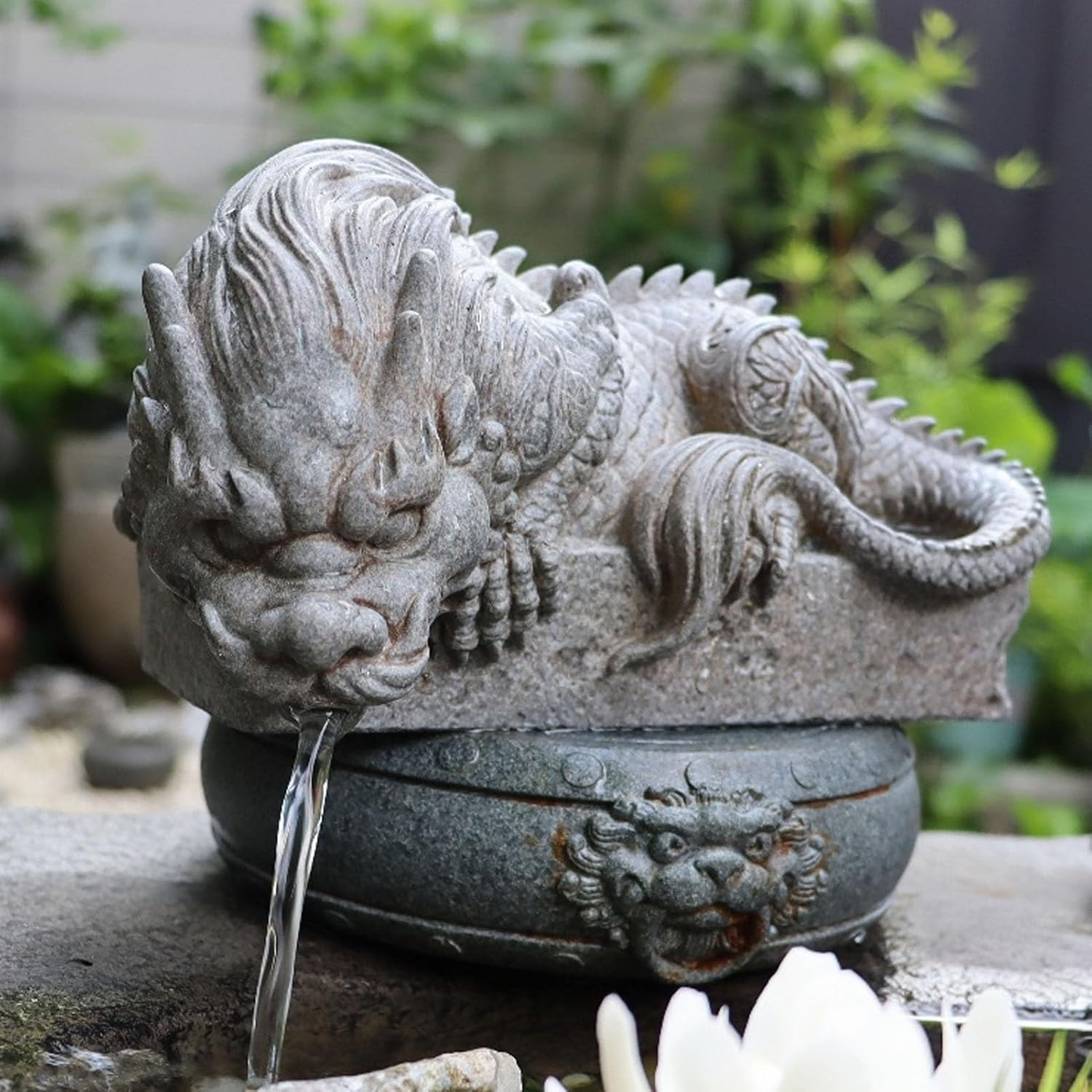 Spitters for Small Ponds, Pond Spitter, Animal Ponds Fountains, Pool Fountain Spitter, Pond Water Feature Ffor Gardens, Patios, Fountain Centers