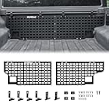 TACMOLLE Truck Bed Front MOLLE Panel - MOLLE Panel Accessories for Jeep Gladiator Bed Rack, Truck Bed Storage Fits Jeep Gladiator JT 2019-2024