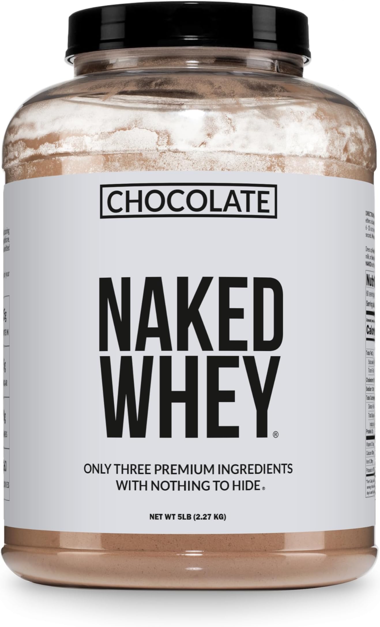 Nutrition 174284 Less Whey Powder Chocolate (5lbs)