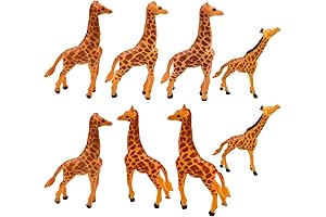 Exquisite 3-Inch Giraffe Figurines: A Graceful Touch to Home Decor
