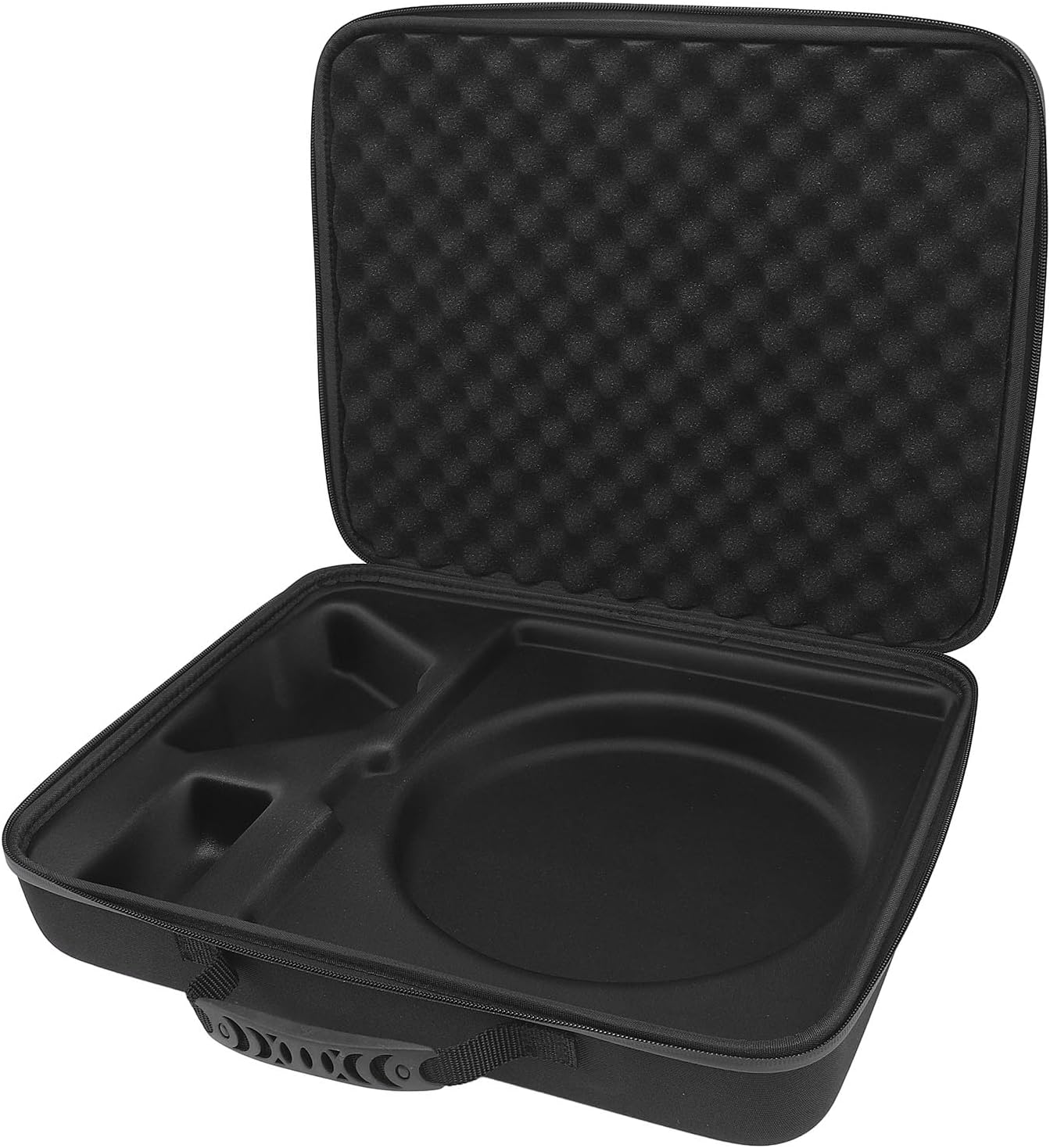 Jeffergarden Mini Travel Bag, Storage for Mini Dish and Accessories, Impact Material with Soft Foam Lining, Built in Handle, 16.5x13.7x3.9in Space