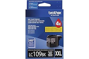 Brother LC109BKS Ultra High Yield Inkjet Printer Cartridge