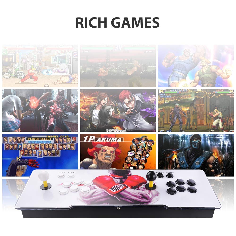 TAPDRA Pandora's Box 9D Multiplayer Joystick and Buttons Arcade Console,  Arcade Games Machines for Home, 9800 Retro Classic Video Games All in One,  Advanced CPU Compatible with HDMI : Amazon.com.au: Electronics