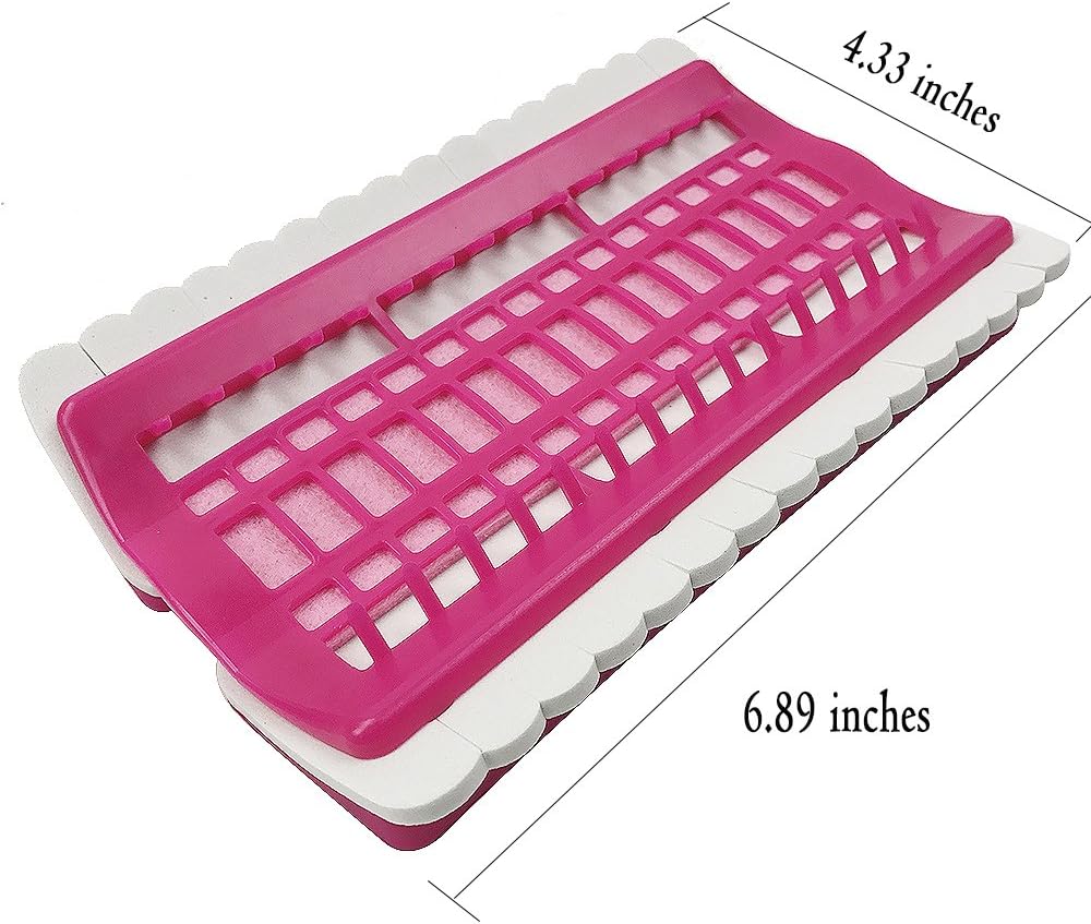 D&D Floss Organizer Cross Stitch Kit Embroidery Thread Project Card 30 Positions Sewing Needle Pins Holder Craft Tools Accessory