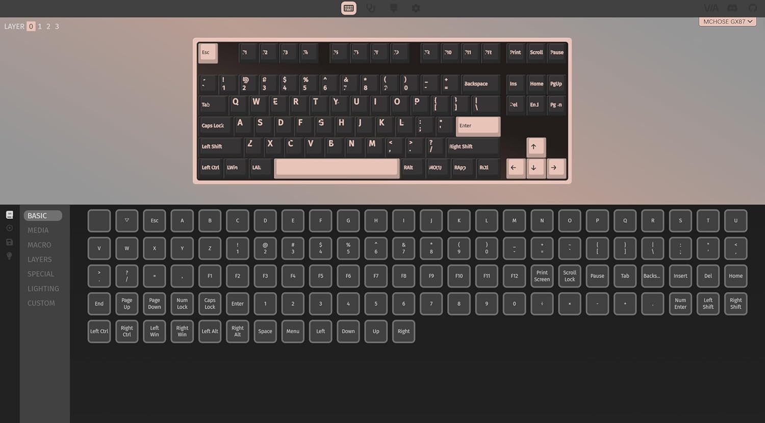 MCHOSE GX87 Mechanical Keyboard TKL CNC Aluminum, 80% Creamy Gaming Keyboard Wireless, Hot Swappable, RGB Backlit, USB-C/BT5.0/2.4Ghz 8000mAh Battery, QMK/VIA/Macro Support, Blue&White