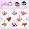 ENERGIZE LAB Eiliko Lover Set + Mystery Swappable Themed Bodies - Portable Robot with AI, Fun Electronic Pendant Toys, Gifts for Couples and Best Friends.