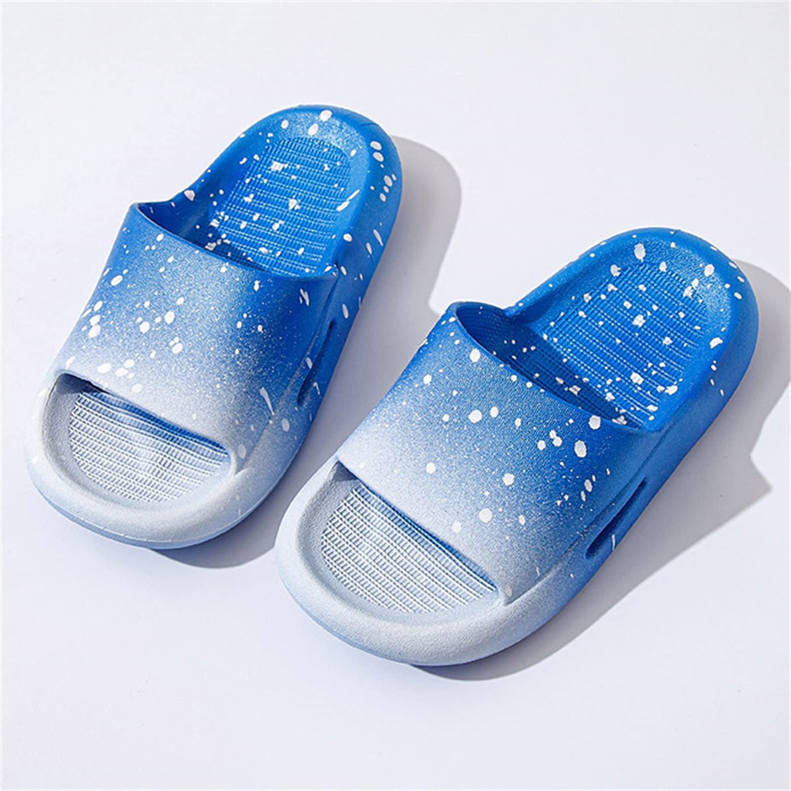 RXZCHH Zapatillas de bebé para niña, Zapatillas Abiertas con Encaje, Zapatos de casa para niña, Sandalias de Suela Blanda para bebé, Zapatos de Princesa para Mujer, Unisex