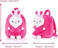 Vista 166 de Gloveleya Mochila para niños, Mochila A047princess, 9 pulg., Mochilas Daypack