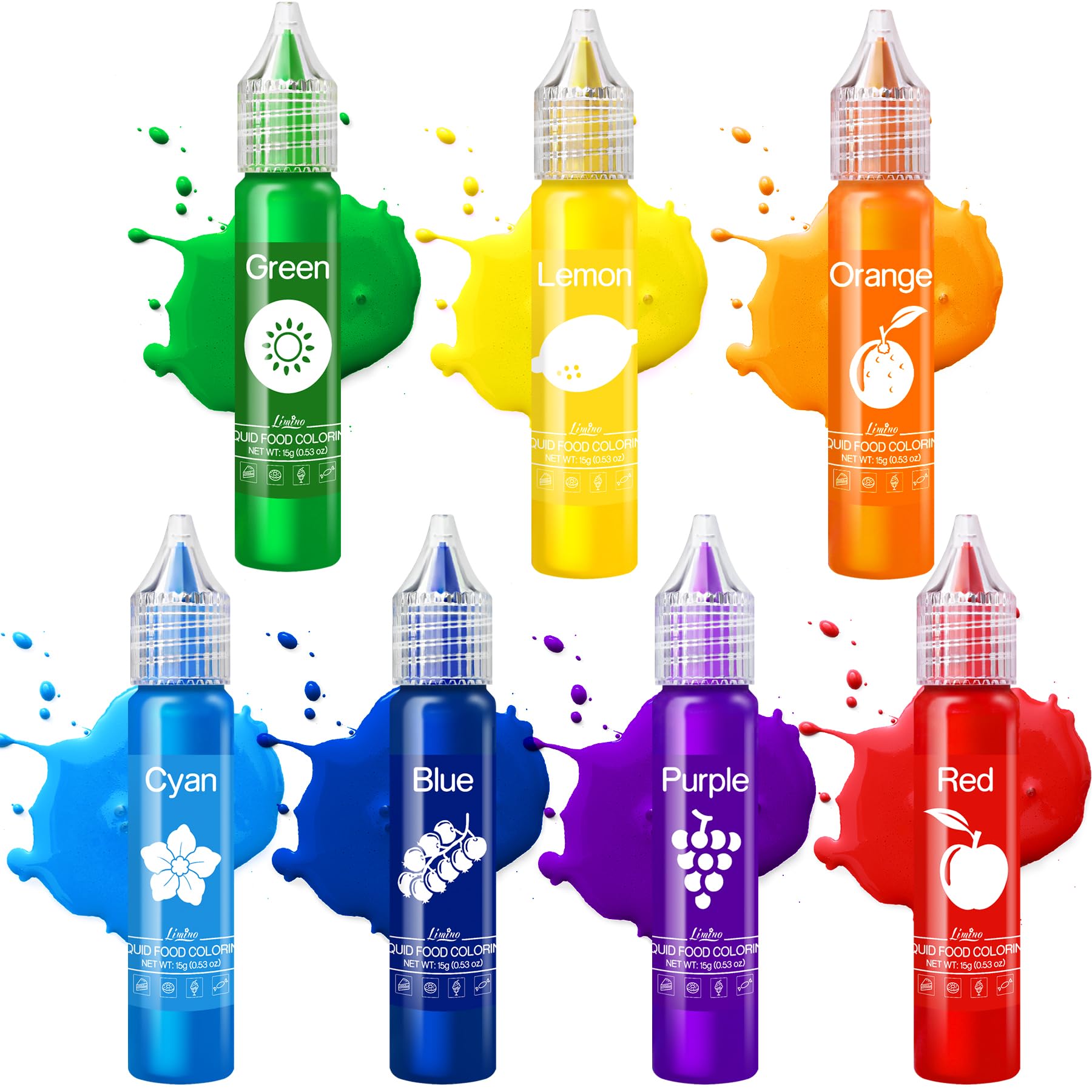 elfbar nachfüll pod läuft aus Amazon.com : Food Coloring Set - Rainbow Edible Food Color Dye for Baking,  Cake Decorating, Royal Icing, Cookie, Fondant and Macaron